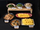 和惣菜(玉子焼き・焼き魚2種・お浸し)