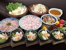【9〜11月】夕食バイキング一例(秋のしゃぶしゃぶ&鍋&鉄板焼き)