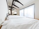 広々70uワンルーム、セミダブルベット