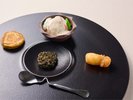 オシェトラキャビア(お食事一例)