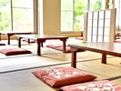 朝食会場