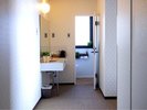 角部屋洗面台