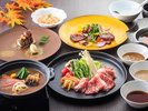 箱根西麓牛とコンソメの贅沢しゃぶしゃぶコース(秋メニュー)