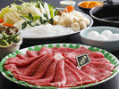 秋冬限定【すき焼き】コクと甘みがたまらない♪「オリジナルの割下」で美しい霜降り肉を堪能!