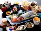 呼子から直送の新鮮なイカを提供