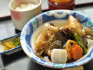 日帰りで人気が高い荒炊き定食