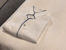 パジャマは着心地を重視してますので、糊付けはしておりません