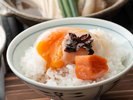 ■朝食一例|小野川温泉のラジウム温泉卵