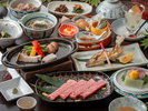 ■夕食一例|米沢牛ステーキ会席
