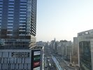 【駅ビル(ミナモア)からみたホテル川島】