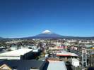 ホテルからの富士山