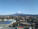 ホテルからの富士山