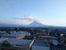 ホテルからの富士山