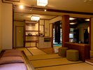 湯上りはロビーでゆっくり
