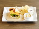 だし巻き卵ライスバーガー