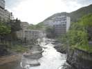 豊平川の渓流