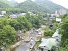 定山渓温泉周辺