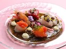 和洋創作会席 春 前菜イメージ