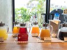 フレッシュ&カラフルなドリンクで爽やかな朝を!