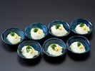 【朝食】自家製枝豆豆腐