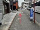I1分ほど直進していただきますと当館でございます。