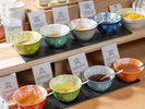 朝食 ドレッシング8種、オリーブオイル、フルーツ酢などをご用意