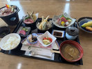 〈天ぷら〉〈目光のから揚げ〉より1品お選び頂けます。