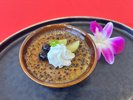 【夏メニュー】抹茶のクレームブリュレ