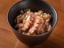 夕食|土鍋で丁寧に炊き上げたご飯は豊かな旨みが広がります(一例)