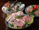 BBQを彩る、新鮮で美味しい食材たち。(BBQの食材一例)