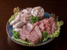 BBQプランの食材一例