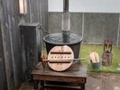 園部202|薪で沸かす五右衛門風呂付