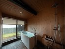 園部202|お庭を眺めながら入る内風呂