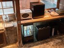 益野701|電子レンジやミニ冷蔵庫を備えた冷蔵庫