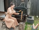 【薪で沸かす五右衛門風呂付】土間と薪ストーブのある暮らし