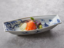 #お造り・夏 輝く地物食材。器にもこだわりを。