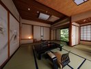 ■【富士】本館和室14畳/四季を映す日本庭園を望む