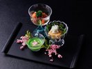 ■ご夕食「季節の懐石」 一例