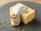 【カフェ】メニュー一例: バスクチーズケーキ