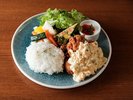 【ランチ】メニュー一例:チキン南蛮プレート