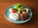 【ランチ】メニュー一例:ハンバーグプレート