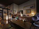 フロント脇の「久庵」は江戸屋の歴史が凝縮された空間。ノスタルジーな雰囲気に浸ることができます。