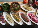 ランチベジタブルビュッフェ 京都上賀茂有機野菜などをふんだんに使用したヘルシービュッフェです