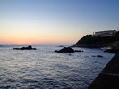 【周辺・景色】どこまでも広がる海と夕日の輝き