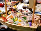 【夕食|平日限定 鯛コース】素材の持ち味を生かした彩りあふれる一品、一品をお召し上がりください。