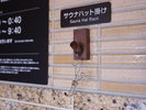 ■【女性大浴場】 サウナハット掛け
