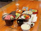 夕食