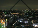 プレミアツインからの夜景(一例)遠くに東京タワーも!?(右端です)