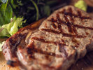 【お料理】夕食/当館グリル料理メニュー一例/ポークグリルステーキ