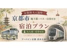 京都市営地下鉄・バス用の一日券付きプランです。